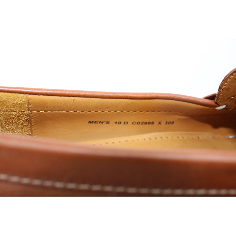 Cole Haan Mens Tassel Loafers Leather Dress Shoes Brown Size 10 D - Picture 6 of 8